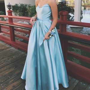 Icy Blue Gown